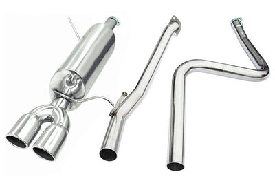 Cobra Exhausts - Ford Fiesta (Mk7) (1.25/1.4/1.6) Cat Back Performance Exhaust