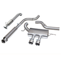 Cobra Exhausts - Ford Focus ST 250 (Mk3) Turbo Back Performance Exhaust