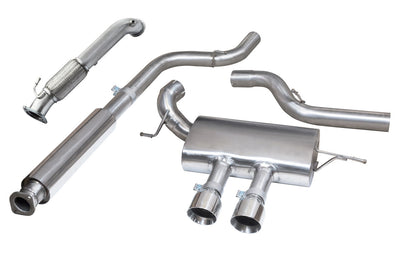 Cobra Exhausts - Ford Focus ST 250 (Mk3) Turbo Back Performance Exhaust
