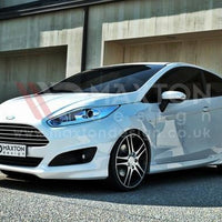 Maxton Design - Front Bumper Spoiler Ford Fiesta MK7 Facelift