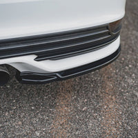 Maxton Design - REAR SIDE SPLITTERS V2 FORD FOCUS ST MK3 FACELIFT (2015-2018)