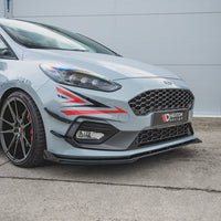 Maxton Design - STREET PRO FRONT SPLITTER (+FLAPS) FORD FIESTA MK8/8.5 ST/ ST LINE
