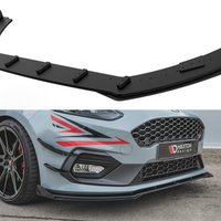 Maxton Design - STREET PRO FRONT SPLITTER (+FLAPS) FORD FIESTA MK8/8.5 ST/ ST LINE