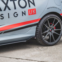 Maxton Design - STREET PRO SIDE SKIRT SPLITTERS (+FLAPS) FORD FIESTA MK8/8.5 ST/ ST LINE (2017-)