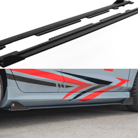 Maxton Design - STREET PRO SIDE SKIRT SPLITTERS (+FLAPS) FORD FIESTA MK8/8.5 ST/ ST LINE (2017-)