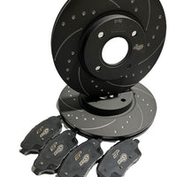 ** CLEARANCE ** Enhanced Performance (By RTS) Front Brake Disc Upgrade - MK7 & MK8 Fiesta ST  ** NONE RETURN **