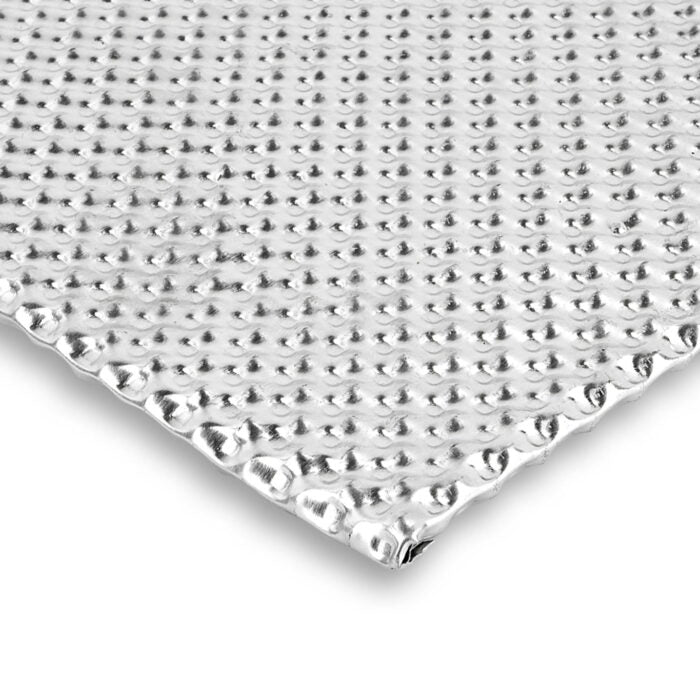Thick Aluminium Barrier Heat shield Thick sheet With Heat Management Line Up & Ceramic Wrap Compiled 0.5mm