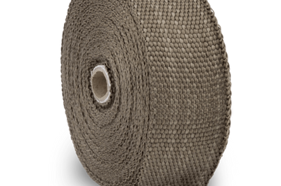 Titanium Exhaust Wrap With Heat Management Line Up & ceramic Wrap Compiled