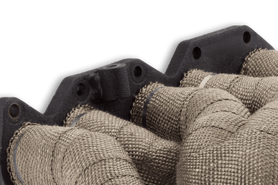 Titanium Exhaust Wrap With Heat Management Line Up & ceramic Wrap Compiled