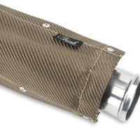 Clamp On Exhaust Heat Shield With Heat Management Line Up & ceramic Wrap Compiled