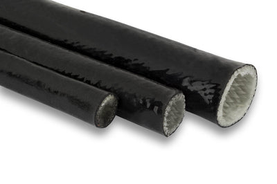 Black Silicon High Heat Sleeve Slides Over Sensitive Lines Silicon Tube