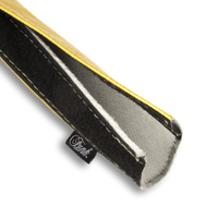 Gold Heat Sleeving (Sewn) Slides Over Sensitive Lines Silicon Tube