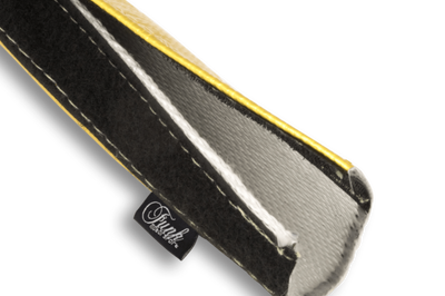 Gold Heat Sleeving (Sewn) Slides Over Sensitive Lines Silicon Tube