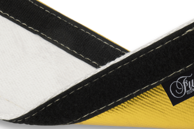 Gold Velcro Heat Sleeving Slides Over Sensitive Lines Silicon Tube