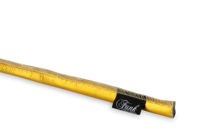 Gold Heat Sleeving (Sewn) Slides Over Sensitive Lines Silicon Tube