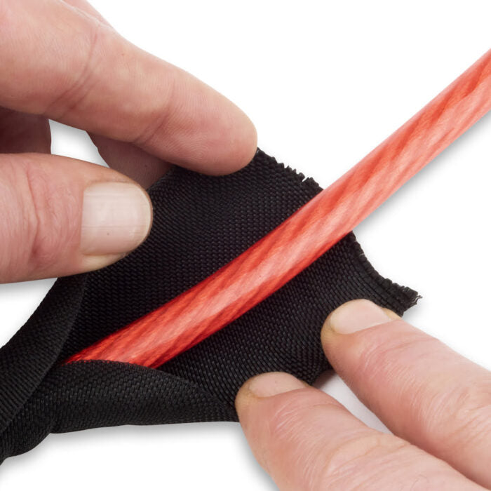 Black Self Wrap Protection Sleeving Leads And More With ECU Loom Protection