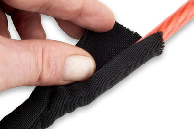 Black Self Wrap Protection Sleeving Leads And More With ECU Loom Protection