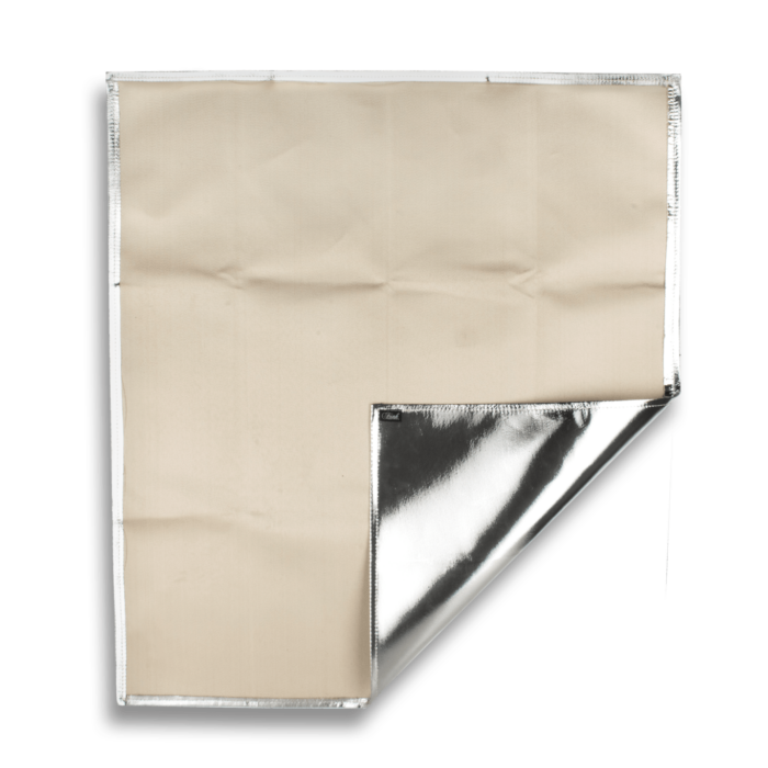 Reflective Header Manifold Blanket With Heat Management Line Up & ceramic Wrap Compiled