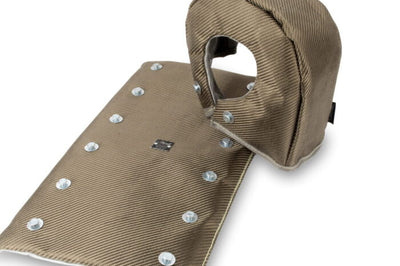 Titanium Exhaust Blanket Wrap Around With Heat Management Line Up & ceramic Wrap Compiled