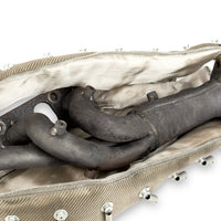 Nissan 350Z Manifold Blankets (Pair) With Heat Management Line Up & ceramic Wrap Compiled
