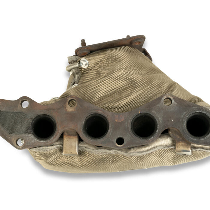 Ford Fiesta ST150 Manifold Blanket With Heat Management Line Up & Ceramic Wrap Compiled