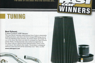 Cobra Exhausts - Vauxhall Corsa E VXR (15-18) Venom Box Delete Race Performance Exhaust