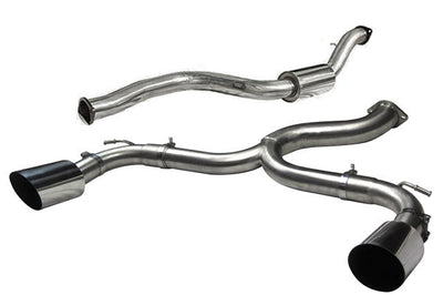 Cobra Exhausts - Ford Focus RS (Mk2) Venom Box Delete Race Cat Back Performance Exhaust