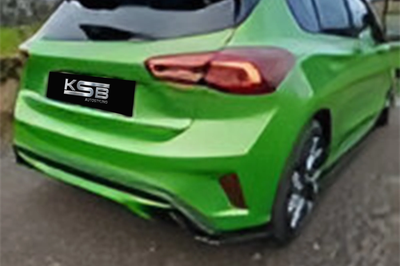 Focus MK4 ST/ST-Line Side Skirt Extensions & Rear Splitters (Gloss Black)