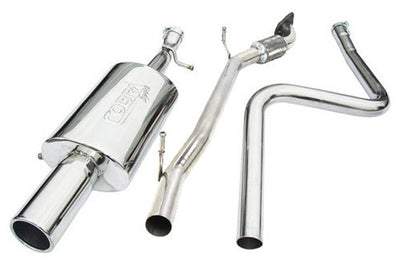 Cobra Exhausts - Ford Fiesta (Mk6) Zetec S Cat Back Performance Exhaust