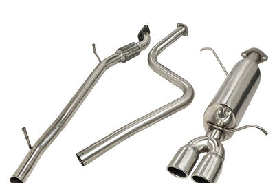Cobra Exhausts - Ford Fiesta (Mk7) (1.25/1.4/1.6) Cat Back Performance Exhaust