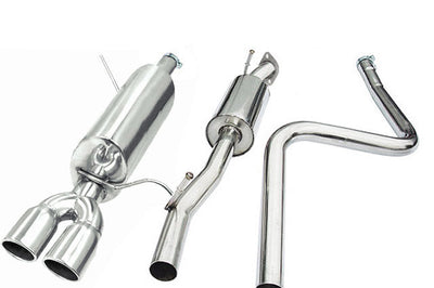 Cobra Exhausts - Ford Fiesta (Mk7) (1.25/1.4/1.6) Cat Back Performance Exhaust
