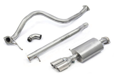 Cobra Exhausts - Ford Fiesta (Mk8) 1L EcoBoost ST-Line (ST Style) Twin Tip Cat Back Performance Exhaust