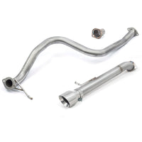 Cobra Exhausts - Ford Fiesta (Mk8) 1L EcoBoost ST-Line Venom Rear Box Delete Performance Exhaust