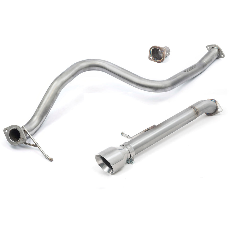 Cobra Exhausts - Ford Fiesta (Mk8) 1L EcoBoost ST-Line Venom Rear Box Delete Performance Exhaust