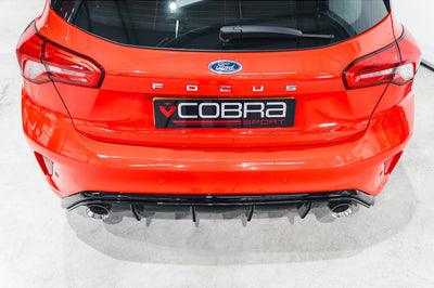 Cobra Exhausts - Ford Focus ST-Line 1.0L 125PS (Mk4) Dual Exit 'ST Style' Rear Performance Exhaust