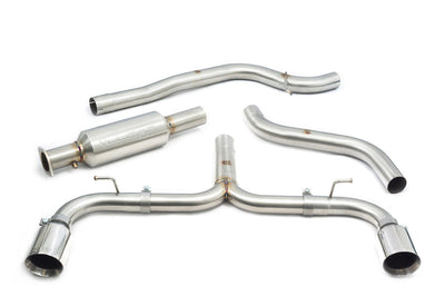 Cobra Exhausts - Ford Focus ST (Mk4) Venom Box Delete Race Cat Back Performance Exhaust