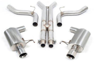 Cobra Exhausts - Ford Mustang 5.0 V8 GT Fastback (2015-18) Non-Valved 3" Cat Back Performance Exhaust