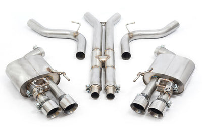 Cobra Exhausts - Ford Mustang 5.0 V8 GT (2018>) Facelift 3" Valved Cat Back Performance Exhaust