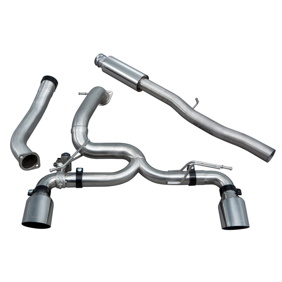 Cobra Exhausts - Ford Focus RS (MK3) Venom Box Delete Race Cat Back Performance Exhaust