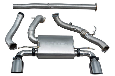Cobra Exhausts - Ford Focus RS (MK3) Turbo Back Performance Exhaust