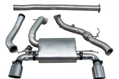 Cobra Exhausts - Ford Focus RS (MK3) Turbo Back Performance Exhaust
