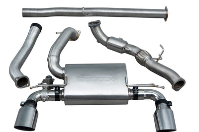 Cobra Exhausts - Ford Focus RS (MK3) Turbo Back Performance Exhaust