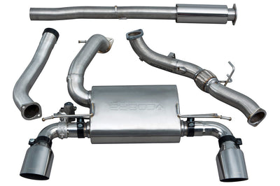 Cobra Exhausts - Ford Focus RS (MK3) Turbo Back Performance Exhaust