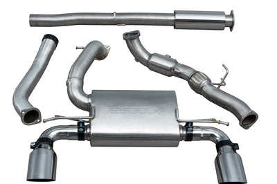 Cobra Exhausts - Ford Focus RS (MK3) Turbo Back Performance Exhaust