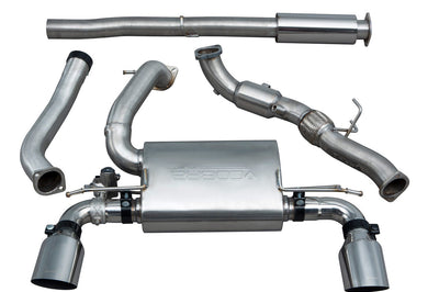 Cobra Exhausts - Ford Focus RS (MK3) Turbo Back Performance Exhaust