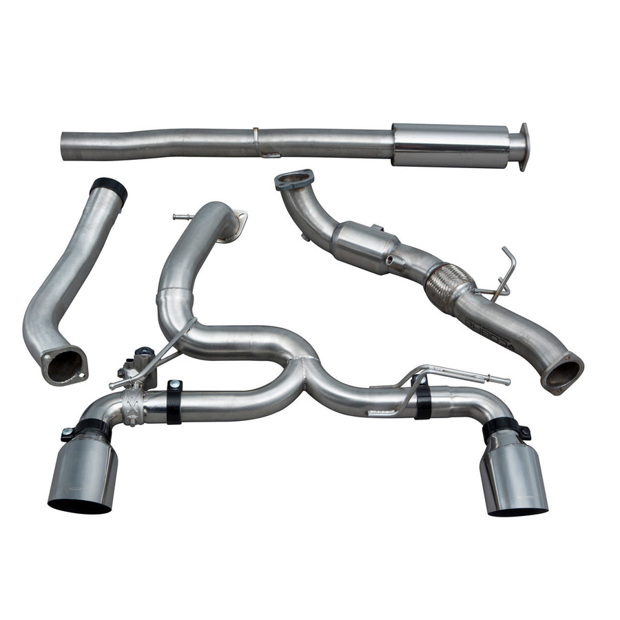 Cobra Exhausts - Ford Focus RS (MK3) Venom Box Delete Race Turbo Back Performance Exhaust