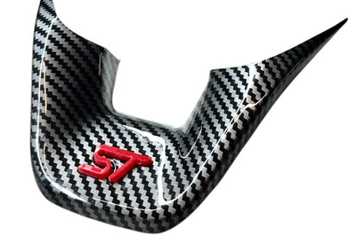 4D Acrylic "ST" Insert for Lower Carbon Steering Wheel Cover