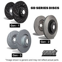 EBC Front Brake Disc Upgrade (Multiple Options) - Volkswagen Golf MK6 1.4T