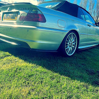 BMW 3SERIES E46 M - SPORT Low Splitter Kit Gloss Black ABS Plastic