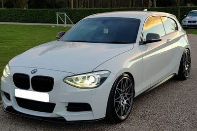 BMW 1 F20 Pre-Facelift Low Splitter Kit Gloss Black ABS Plastic